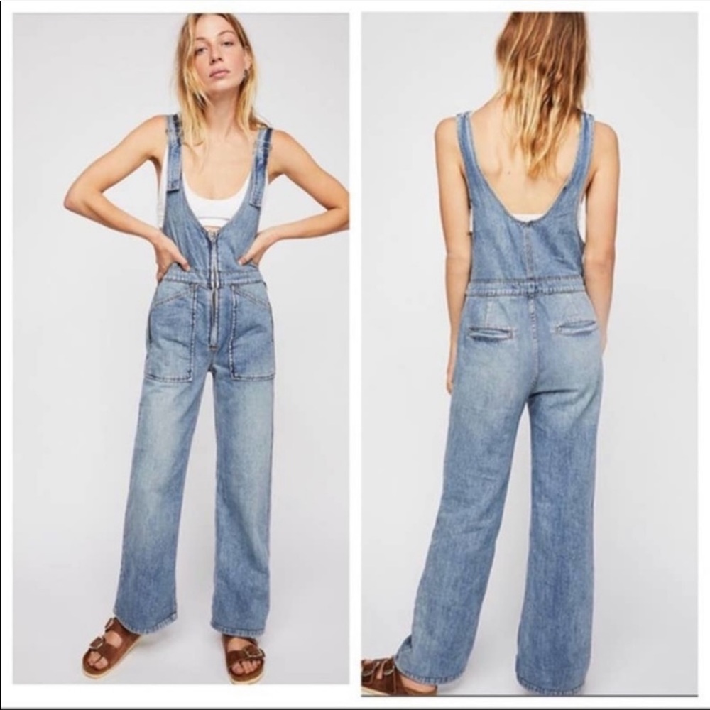 Free People Juniper overalls 2